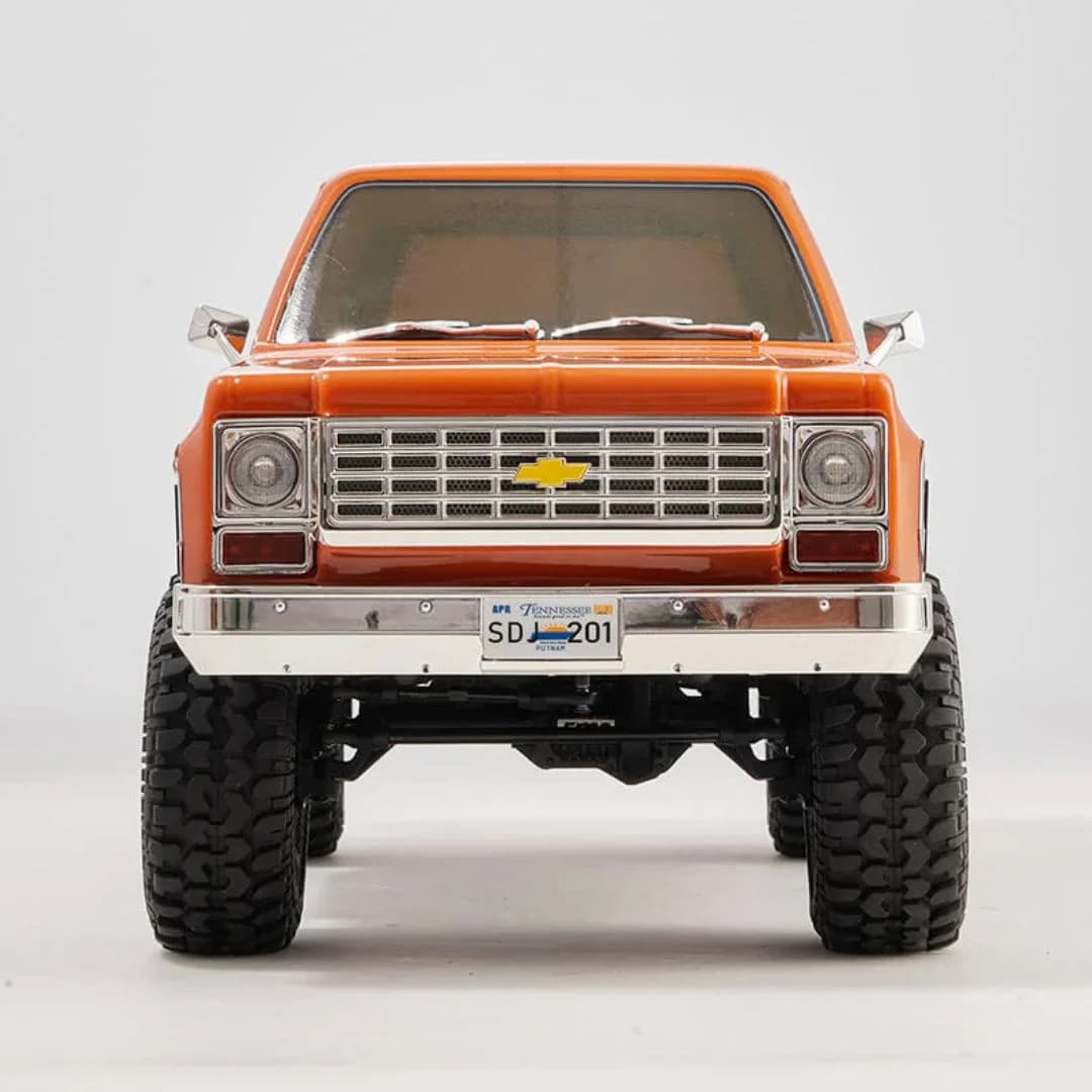 FMS FCX10 Chevrolet K5 Blazer RS 1:10 RC Crawler – Licensed 4WD Scale Truck (Orange) | India