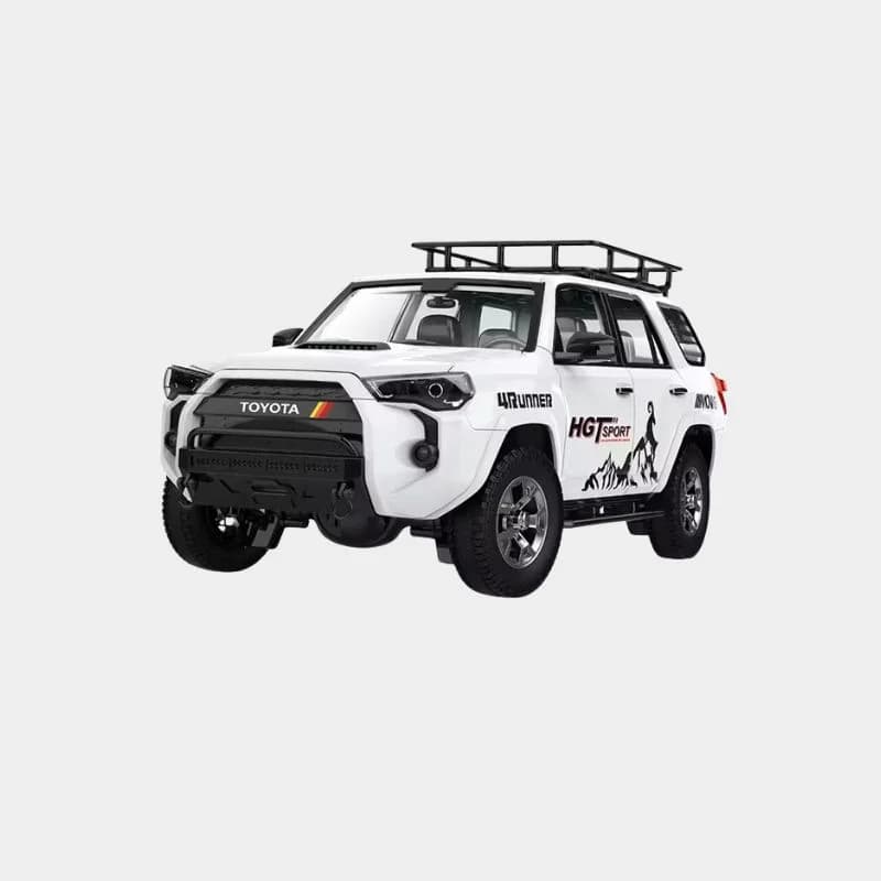 HG HG4-52 TRASPED 1/18 Toyota 4Runner RC Rock Crawler – White (Standard Version)