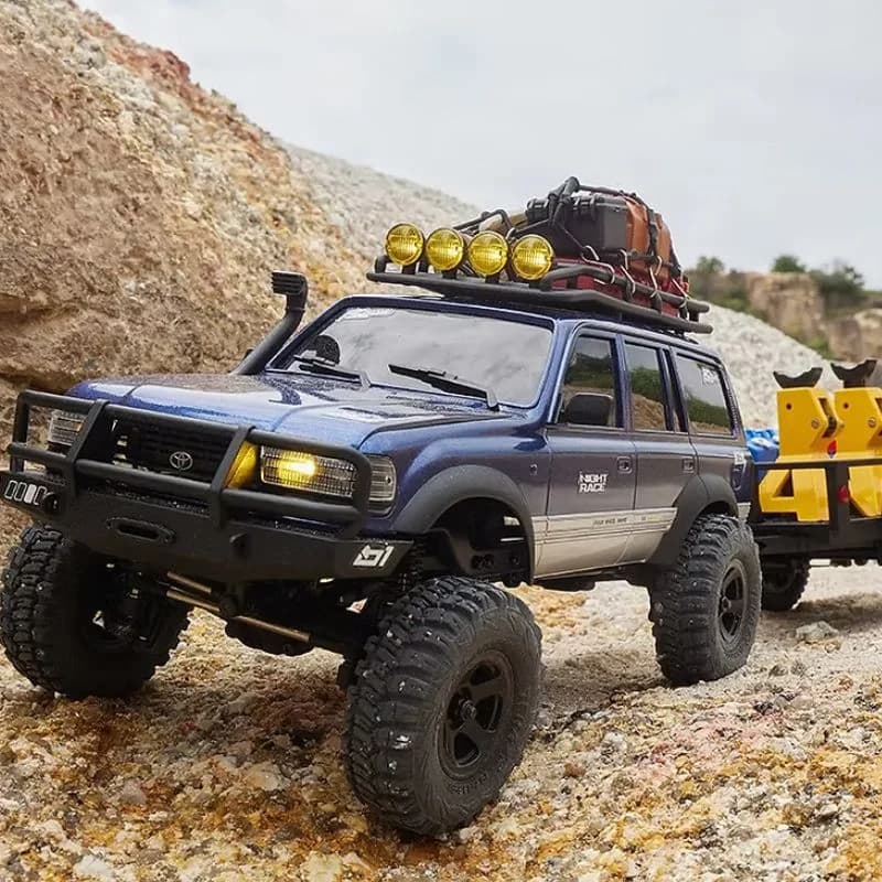 FMS 1:18 FCX18 Toyota Land Cruiser 80 V2 RTR RC Crawler – Licensed 4WD Off-Road Truck (India)