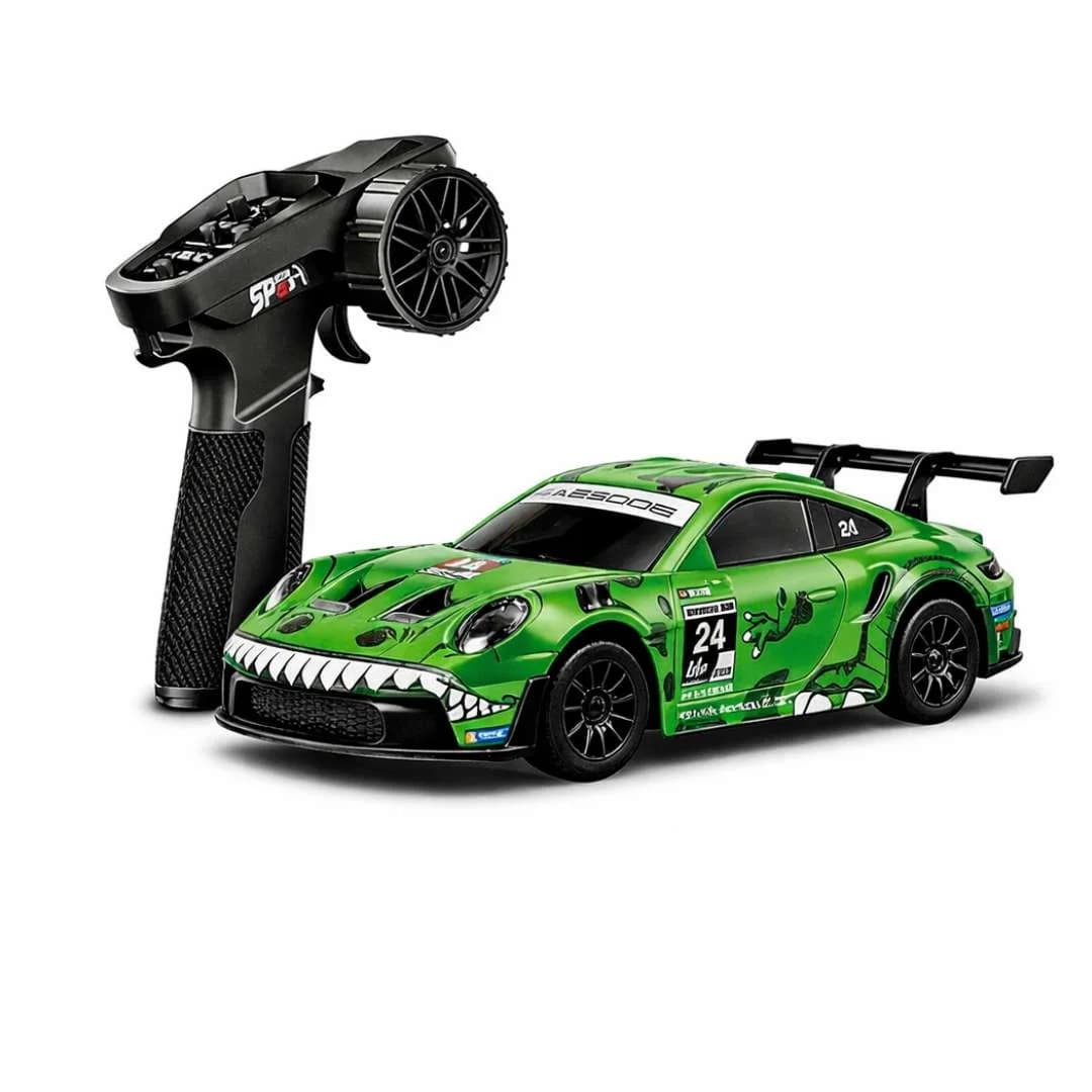HStar Green D43-01Q14 Rexy Porsche 911 GT3 R 1:43 4WD RC Drift Car with Green & LED Lights | India